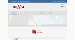 Desktop Screenshot of despakimya.com.tr