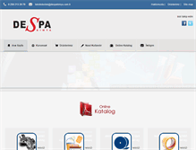 Tablet Screenshot of despakimya.com.tr